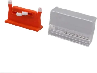 Automatische naaldinrijger - 5 naalden - oranje