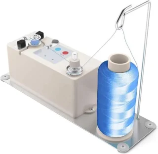 Automatische spoelopwinder elektrisch 134x60x52mm zilver