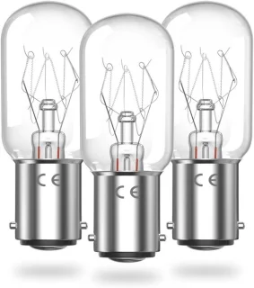 B15 15w naaimachine lamp dimbaar - T22 kleine bajonet lamp - warm wit