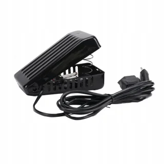 Bedee 180W Naaimachinemotor Zwart met Voetpedaal