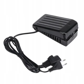 Bedee 180W Naaimachinemotor Zwart met Voetpedaal