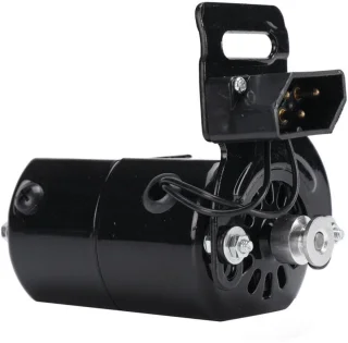Bedee 180W Naaimachinemotor Zwart met Voetpedaal