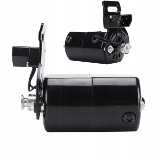 Bedee 180W Naaimachinemotor Zwart met Voetpedaal