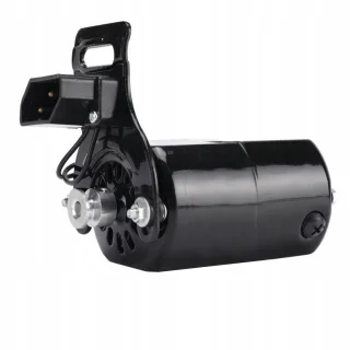 Bedee 180W Naaimachinemotor Zwart met Voetpedaal