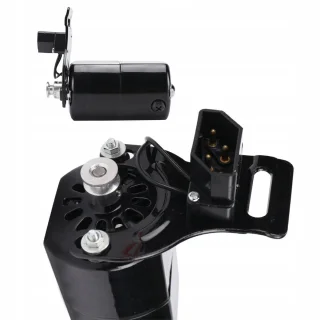 Bedee 180W Naaimachinemotor Zwart met Voetpedaal