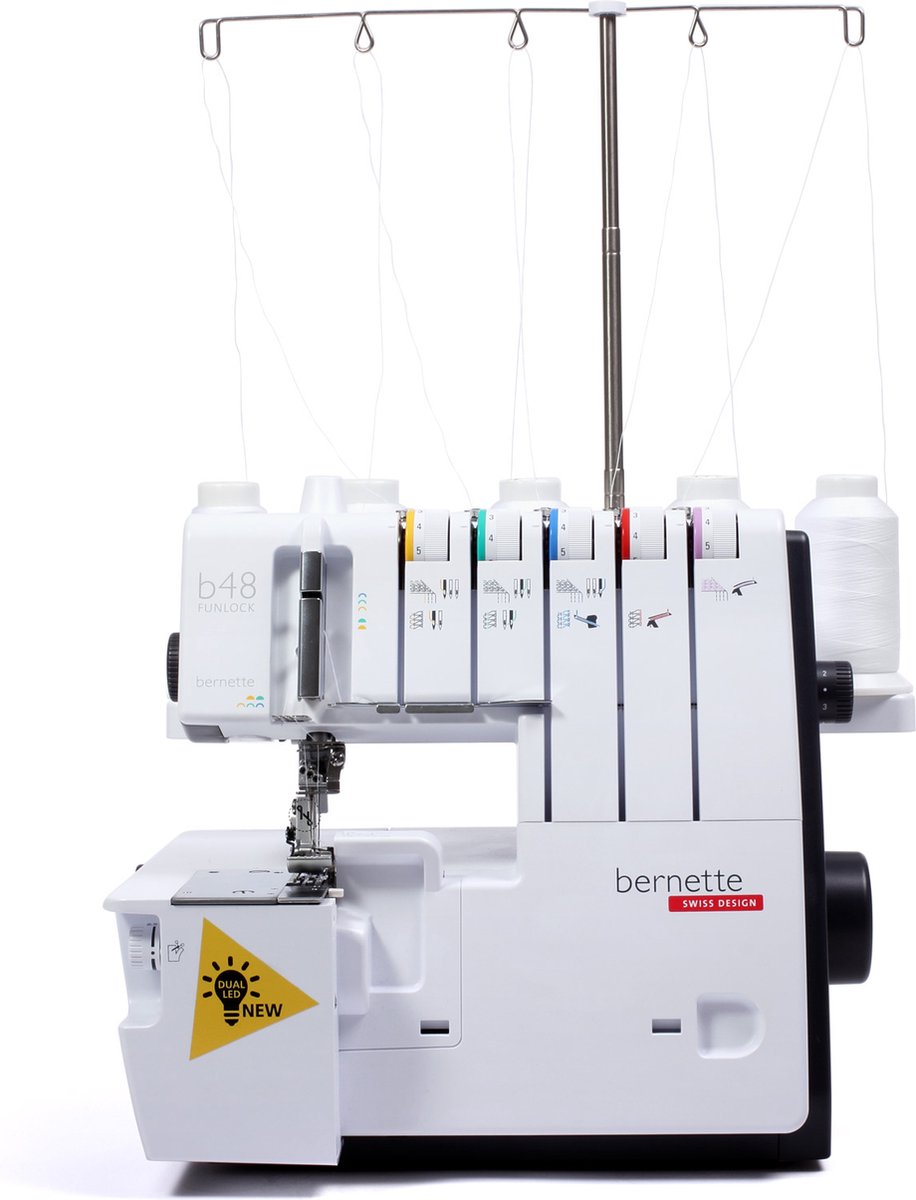 Bernette 48 Lockmachine Wit
