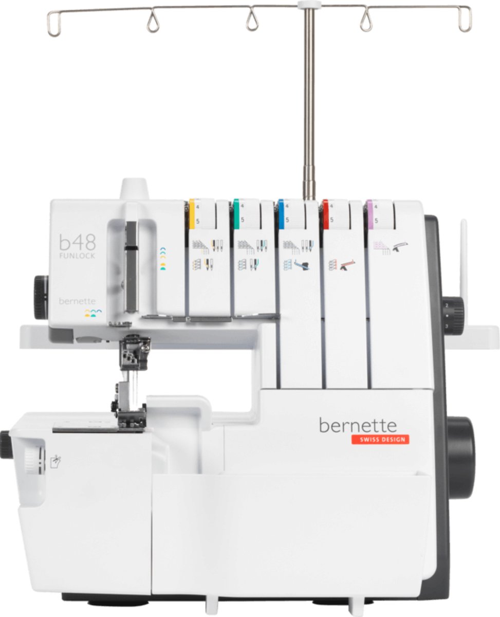 Bernette 48 Lockmachine Wit
