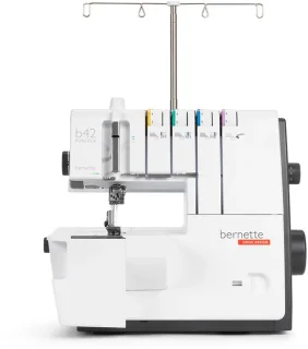 Bernette B42 Funlock — professionele coversteken voor rekbare stoffen