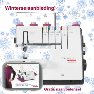 Bernette b68 Airlock coverlockmachine