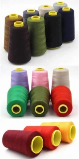 Borduurgaren set polyester 2 stuks multicolor