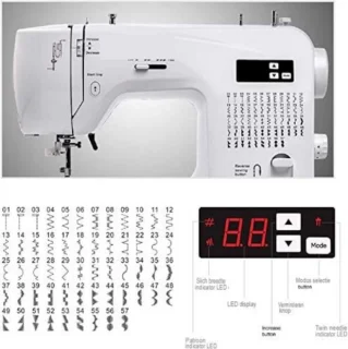 Borduurmachine Naaimachine Wit