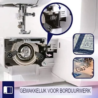 Borduurmachine Naaimachine Wit