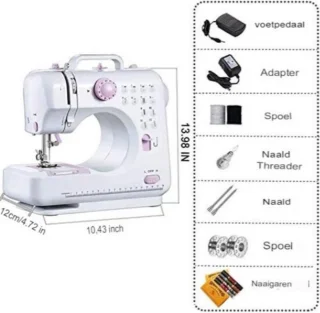 Borduurmachine Naaimachine Wit