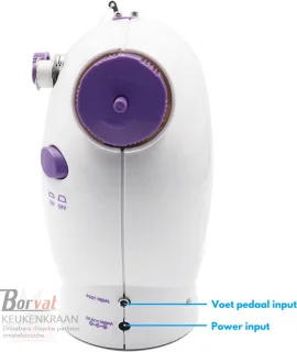Borvat Handnaaimachine met Licht Portable