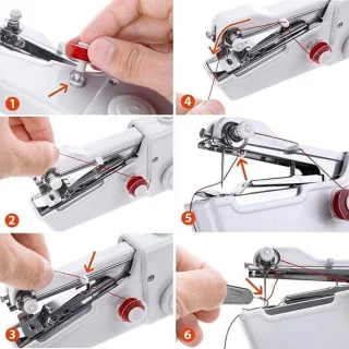 Borvat Mini Handnaaimachine Draagbaar