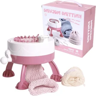 Breimachine DIY kit - handbreien - 27 cm - wit