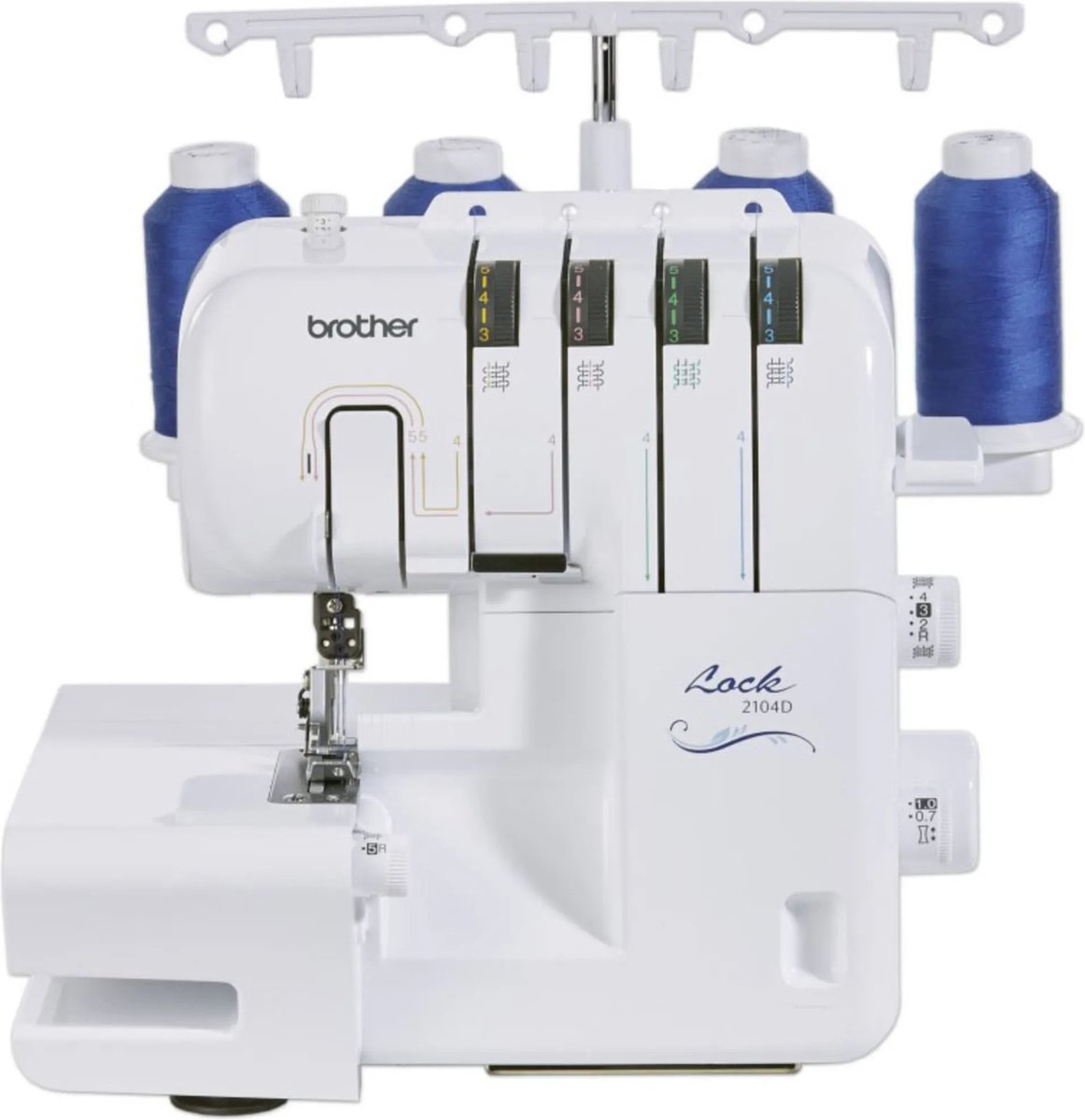 Brother 2104D lockmachine