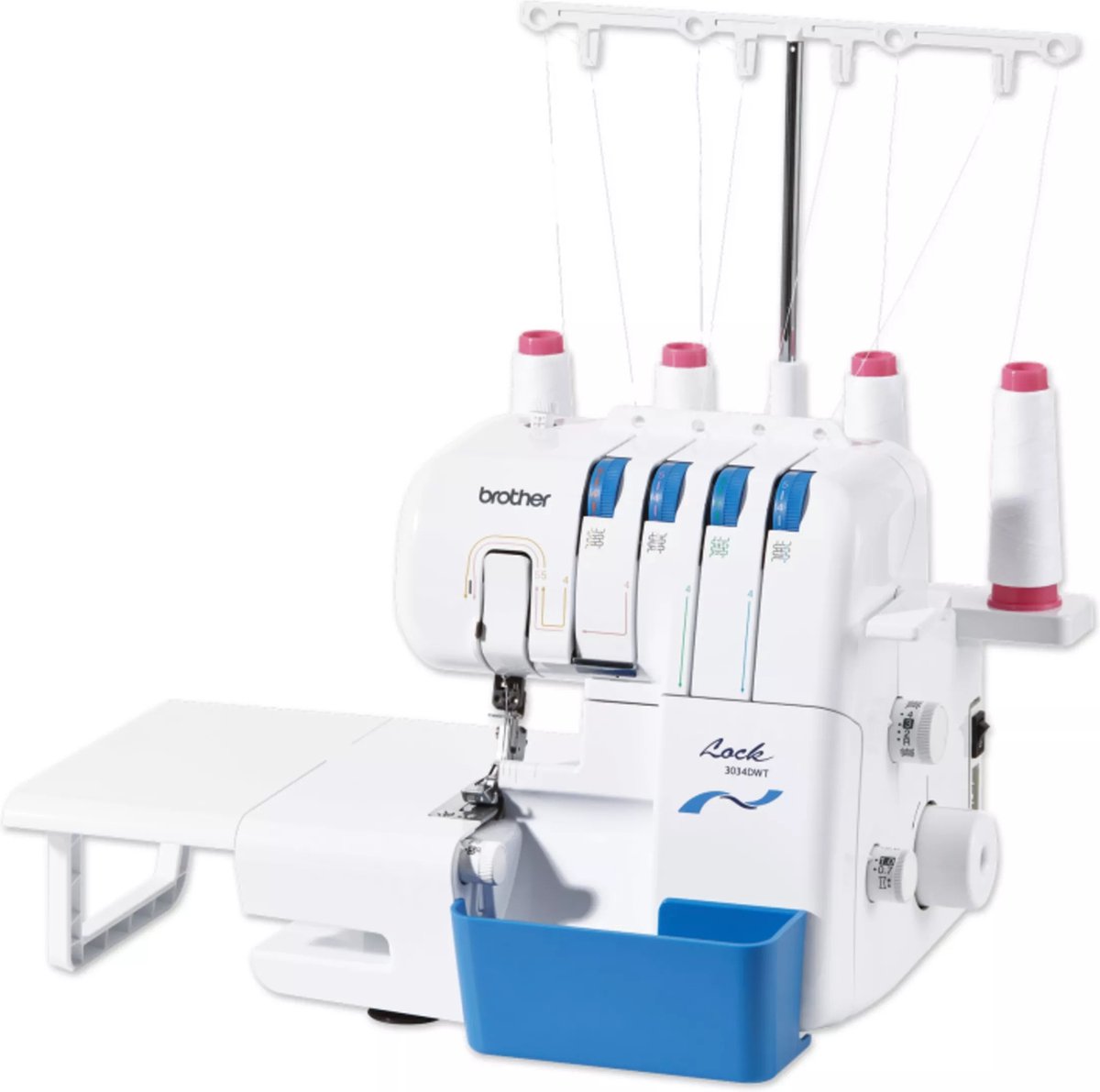 Brother 3034 D WT lockmachine