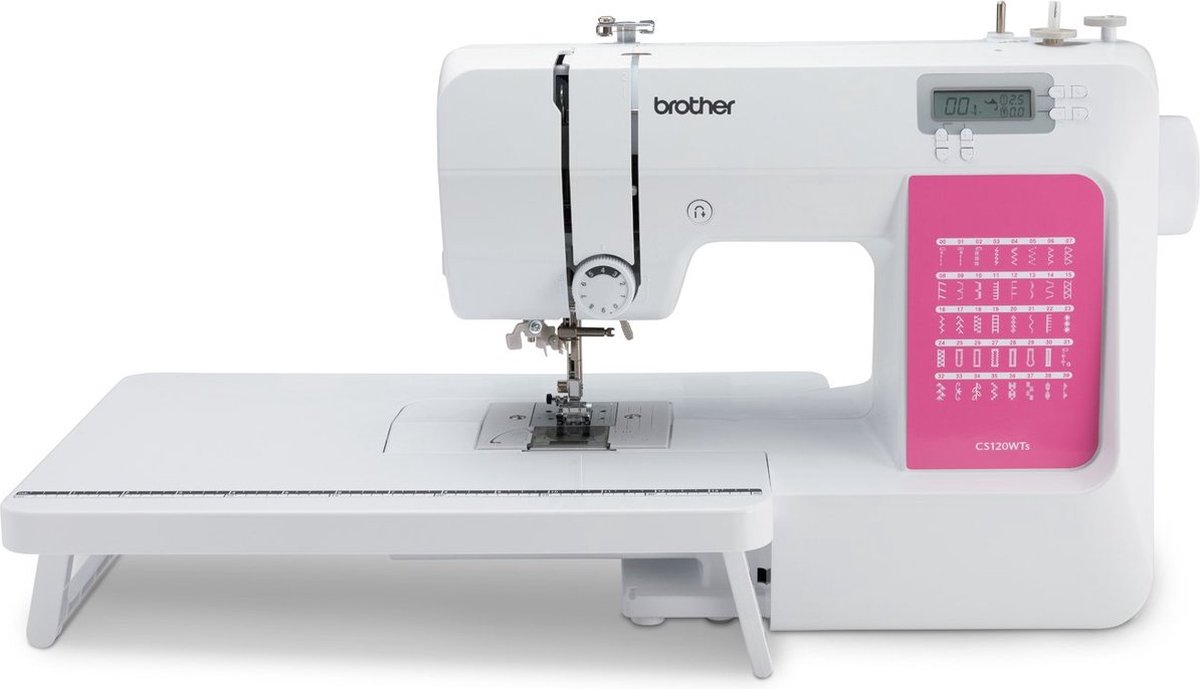 Brother CS120WTs naaimachine met naaitafel