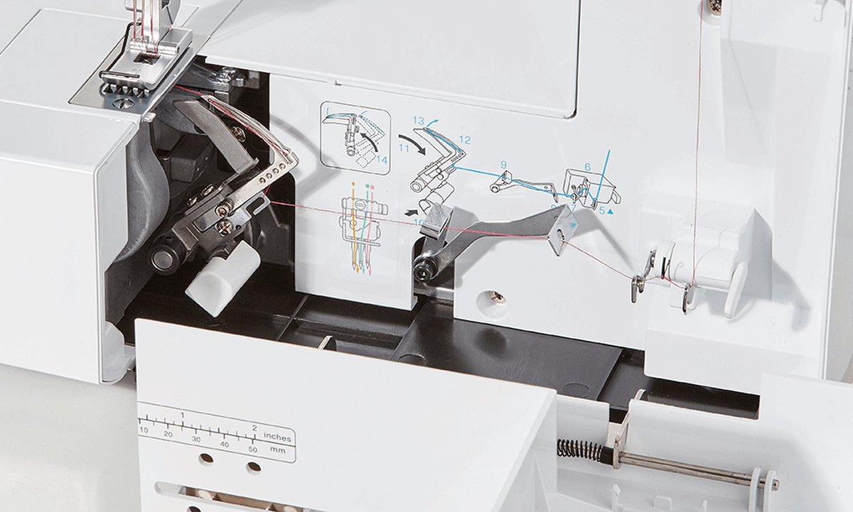 Brother CV3440 Coverlock Wit Mechanisch