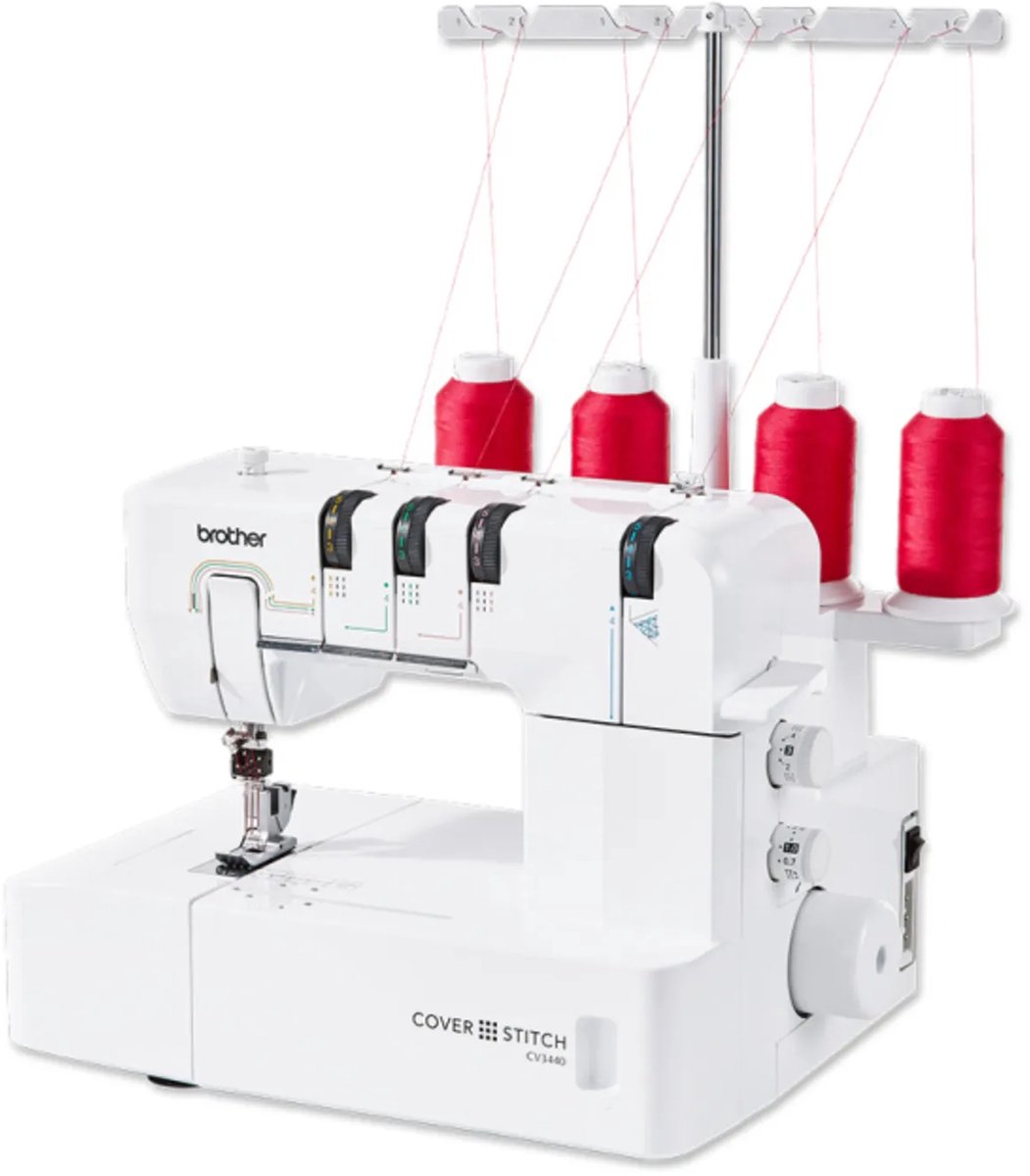 Brother CV3440 Coverlock Wit Mechanisch