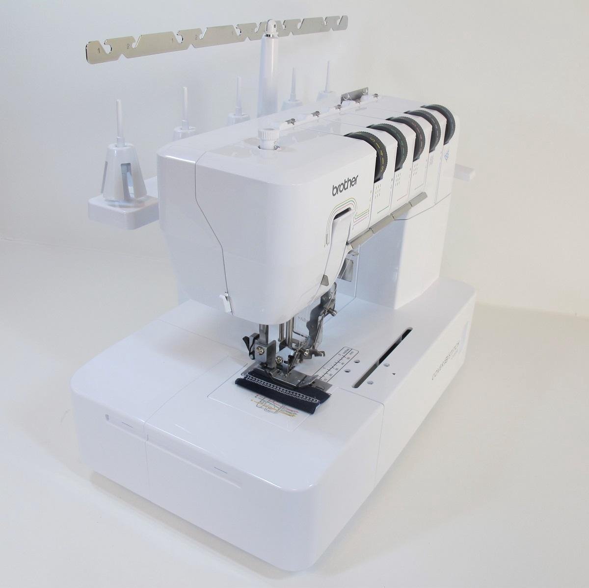 Wat vinden we goed aan de Brother CV3550 Coverlock Lockmachine