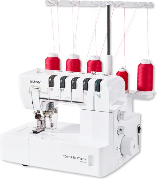 Brother CV3550 — Coverstitch met professionele top-coversteken