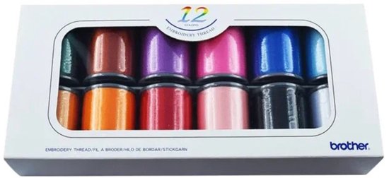Brother ETS12N Borduurgarenset Disney 12 kleuren