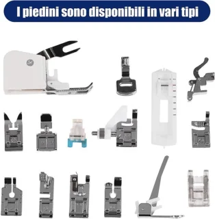 Brother/Singer/Janome Naaivoetset 15-delig Low Shank