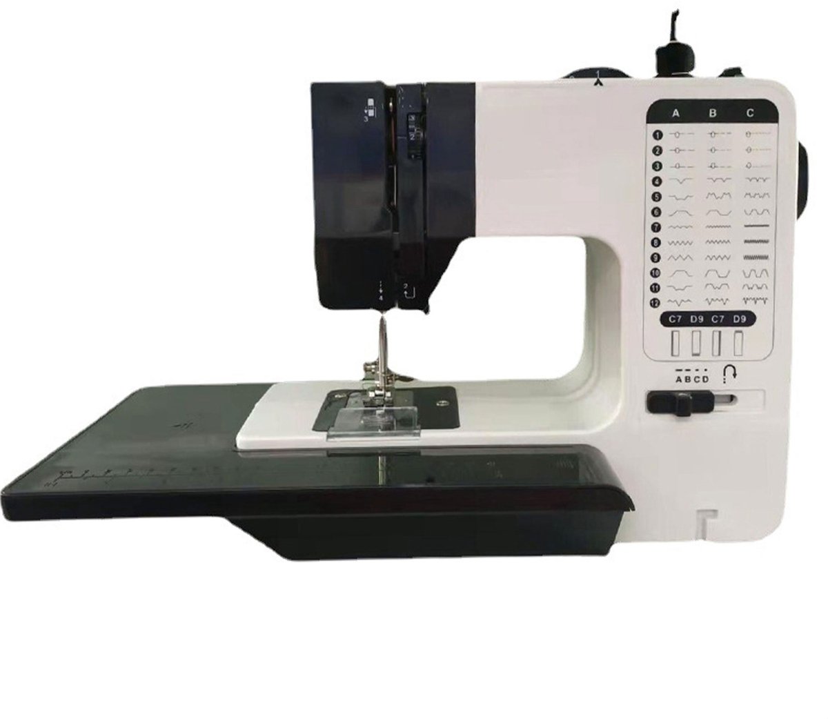 CHIWIN Elektrische Naaimachine met Verlengtafel