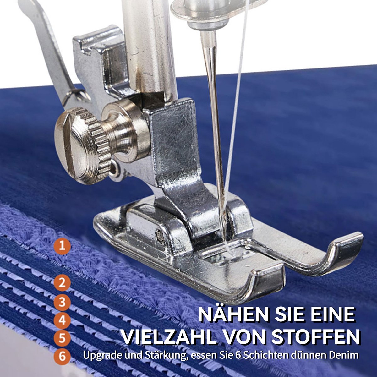 CHIWIN Elektrische Naaimachine met Verlengtafel