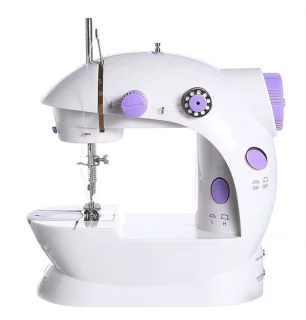 CHIWIN Mini Naaimachine Kindermodel met Batterij en Adapter