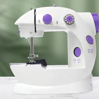 CHIWIN Mini Naaimachine Kindermodel met Batterij en Adapter