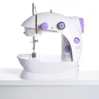 CHIWIN Mini Naaimachine Kindermodel met Batterij en Adapter