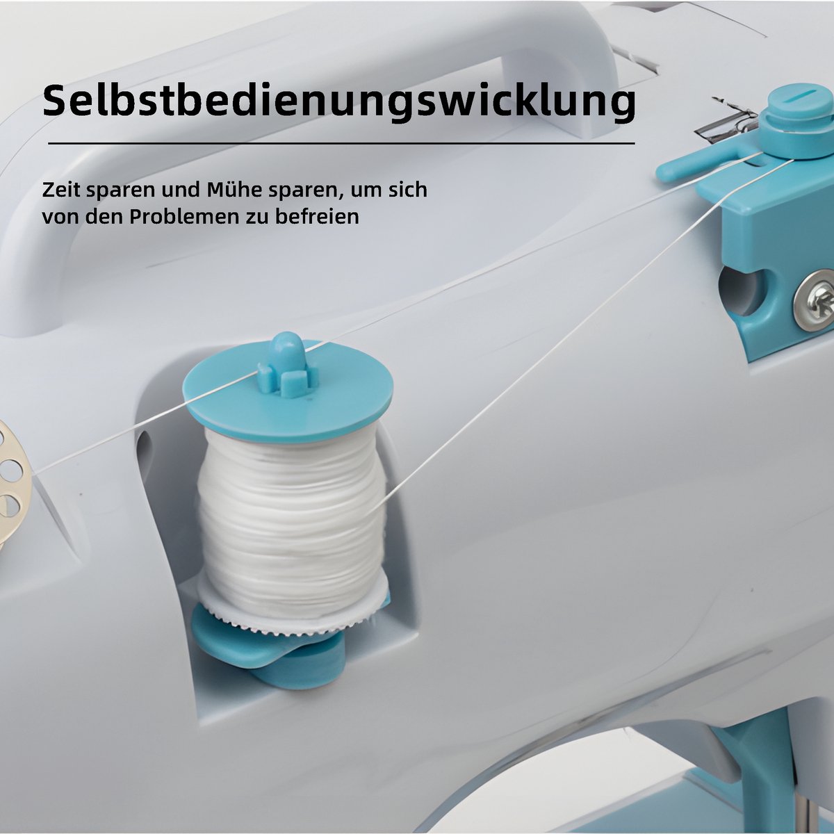 CHIWIN Naaimachine Elektrisch Mini Compact