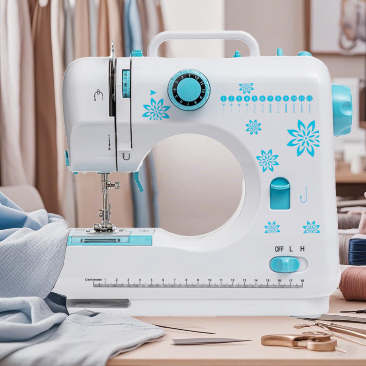CHIWIN Naaimachine Elektrisch Mini Compact