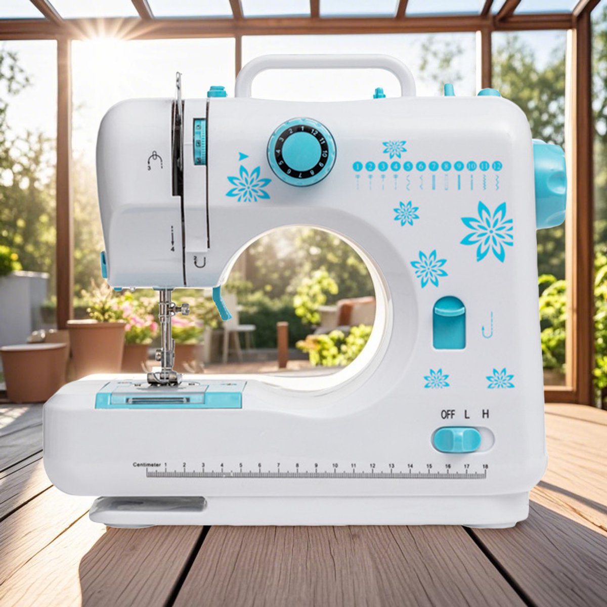 CHIWIN Naaimachine Elektrisch Mini Compact