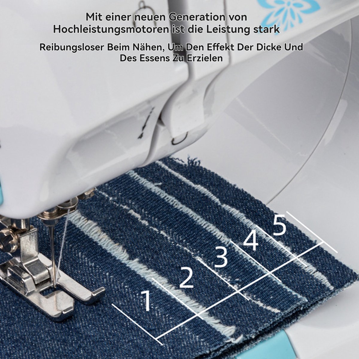 CHIWIN Naaimachine Elektrisch Mini Compact