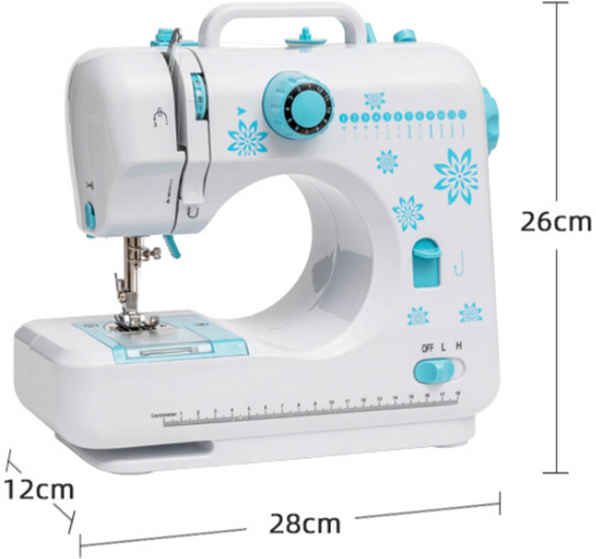CHIWIN Naaimachine Elektrisch Mini Compact