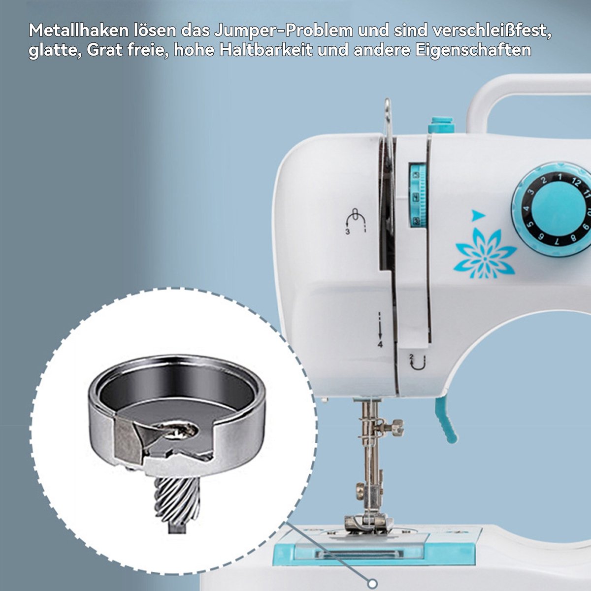 CHIWIN Naaimachine Elektrisch Mini Compact
