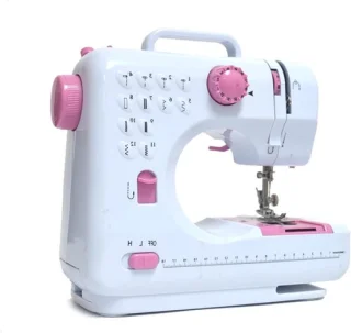 Compacte elektrische naaimachine voor beginners