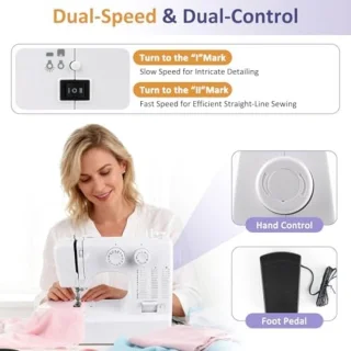 Compacte naaimachine