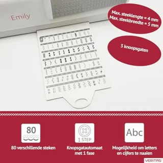 Computergestuurde naaimachine