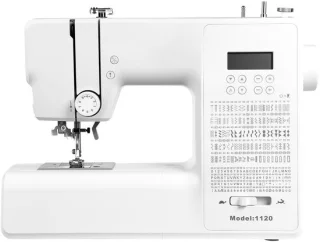 Computergestuurde naaimachine, wit