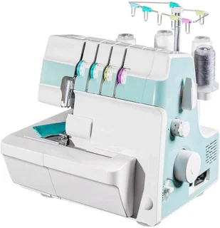 Coverstitch Overlock Naaimachine - Wit