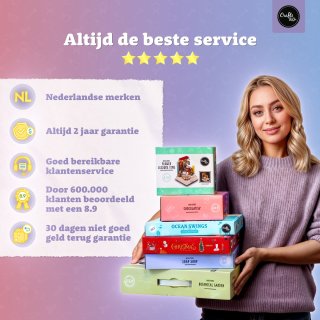 Crafts&Co Kindernaaimachine Set Wit