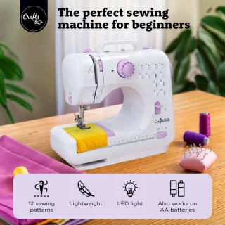 Crafts&Co Kindernaaimachine Wit