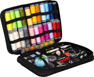Crafts&Co Kindernaaimachine Wit met Naaiset