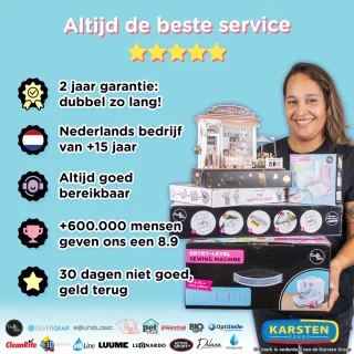 Crafts&Co Naaimachinetas Zwart