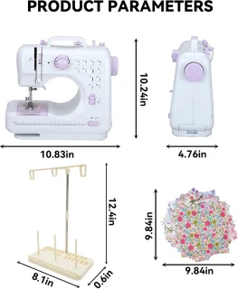Creatorally 505A Mini Elektrische Naaimachine